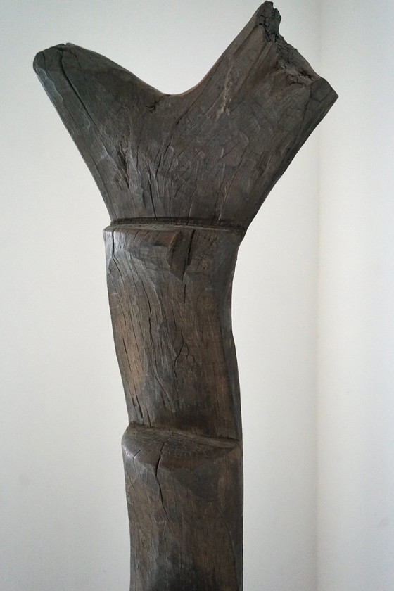 Image 1 of African Dogon Ladder, 20th Century