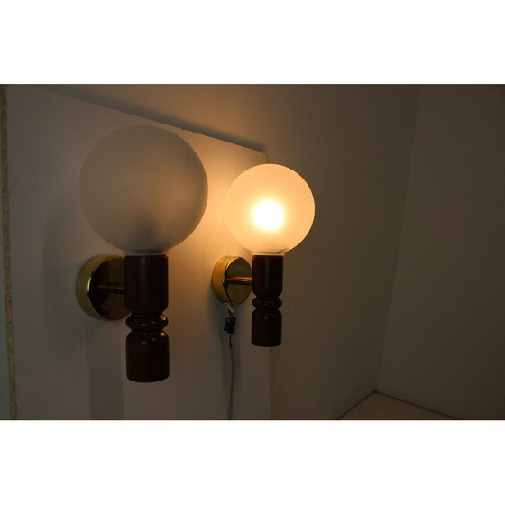 Image 1 of Mid-century wall lamp by Pokrok Zilina, Czechoslovakia 1970s