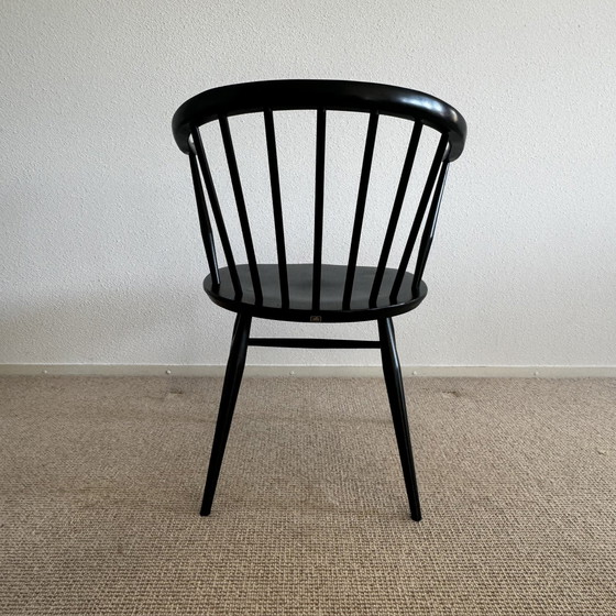 Image 1 of Mcm Black Ercol 449A Arrow Chair