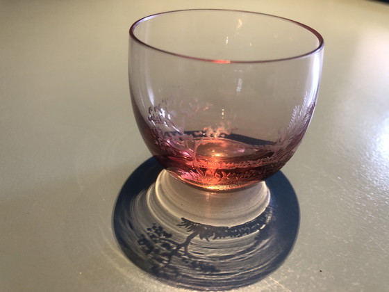 Image 1 of 6x Moser liqueur glasses