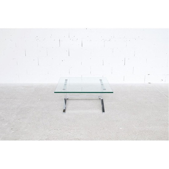 Image 1 of Vintage Joker coffee table in chromed steel by Olivier Mourgue for Airborne, 1960