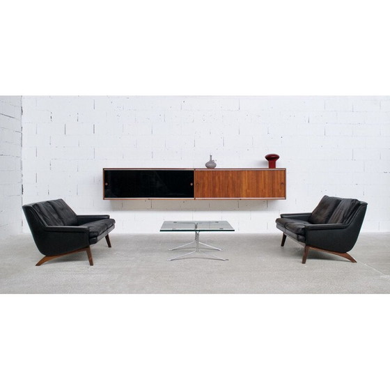Image 1 of Vintage Joker coffee table in chromed steel by Olivier Mourgue for Airborne, 1960
