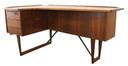 Peter Løvig Nielsen boomerang desk 'Flovlev' vintage