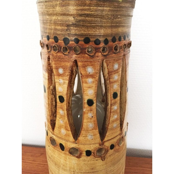 Image 1 of Vintage ceramic totem lamp, 1970