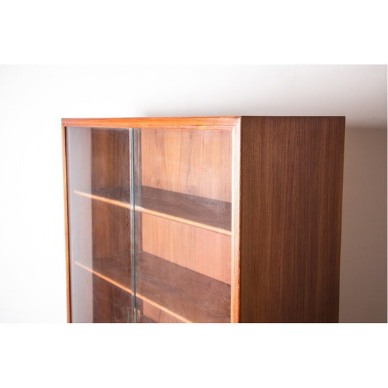 Image 1 of Vintage teak display bookcase by Borge Mogensen for Soborg, Denmark 1960