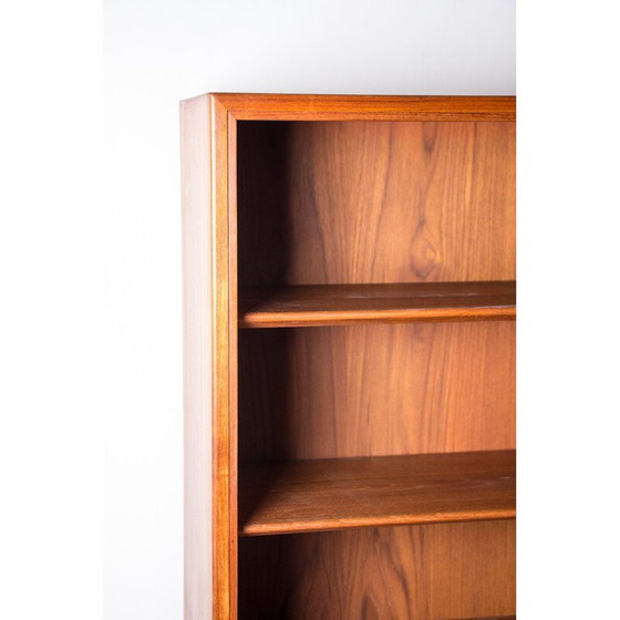 Image 1 of Vintage teak display bookcase by Borge Mogensen for Soborg, Denmark 1960