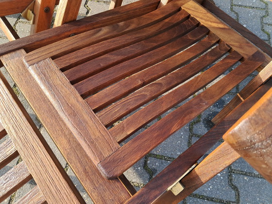 Image 1 of 2 Skagerak Teak Deckchairs, Collapsible