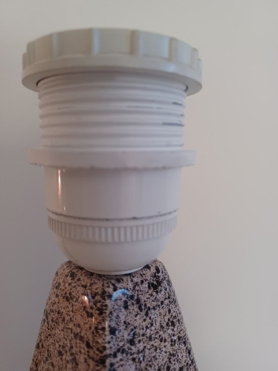 Image 1 of Table Lamp, Terrazzo-Effect, 1991, Manufactures Porcelaines De Bruxelles.