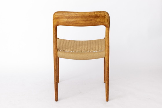 Image 1 of Vintage Danish Niels Moller Chair No. 75 - 1950S Oak, Mid-Century Modern Design, Collectible Furniture