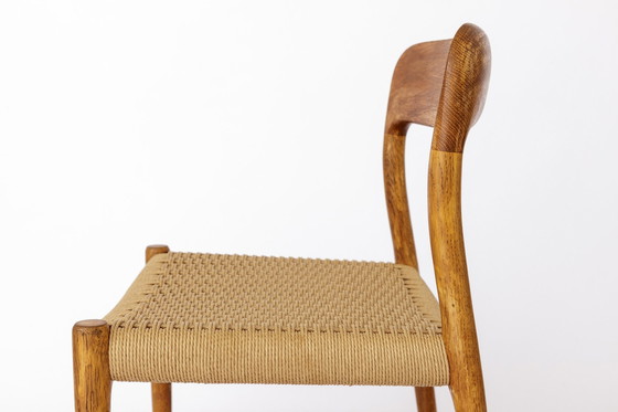 Image 1 of Vintage Danish Niels Moller Chair No. 75 - 1950S Oak, Mid-Century Modern Design, Collectible Furniture