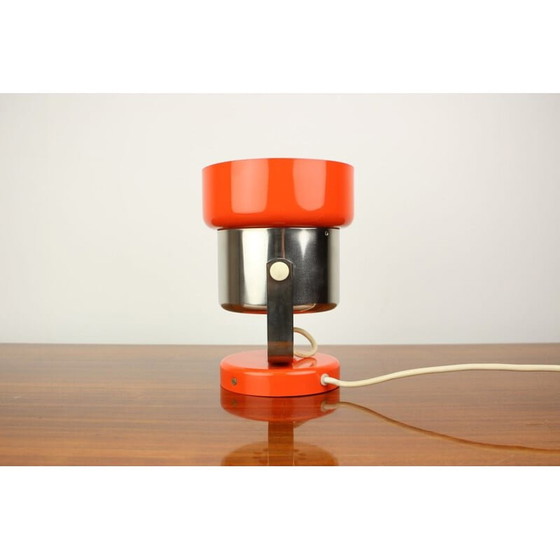 Image 1 of Lampada da parete rossa di metà secolo, Germania, anni '70