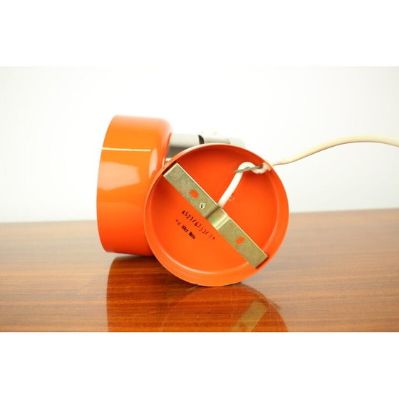 Image 1 of Lampada da parete rossa di metà secolo, Germania, anni '70