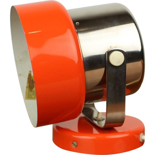 Mid-century red wall lamp, Germany 1978s