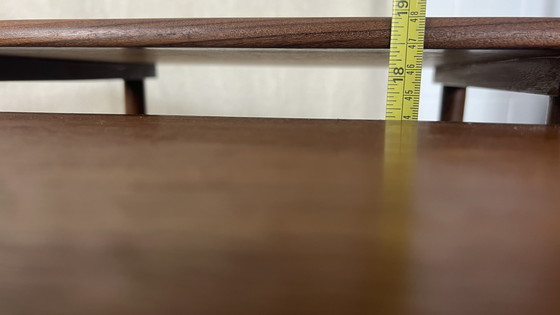 Image 1 of Tavolino da notte / comodino vintage Fabian Teak in stile moderno di metà secolo, anni '70