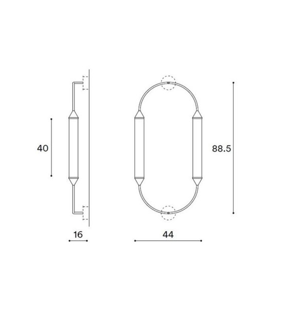 Image 1 of Giopato & Coombes Cirque Wall Wall Lamp