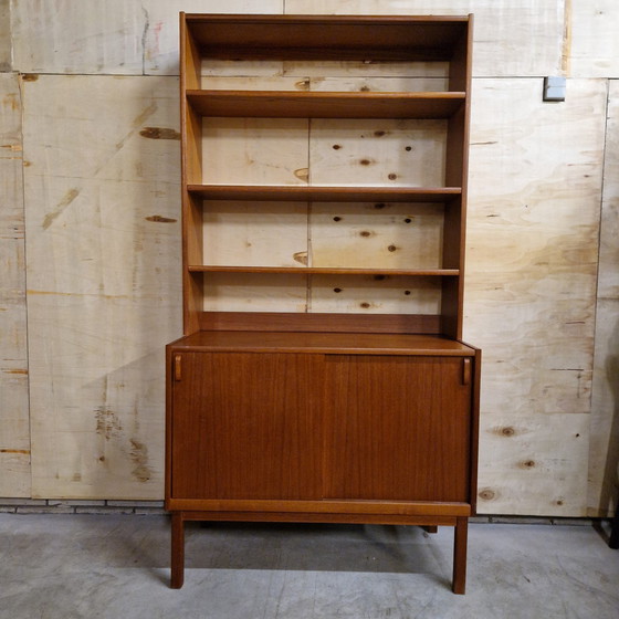 Image 1 of Vintage Bookcase Danish Cupboard