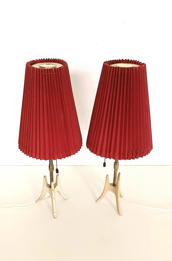 Image 1 of Two Fifties Bed Lamps