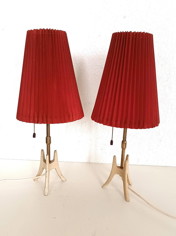 Image 1 of Two Fifties Bed Lamps