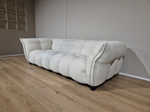 Xooon Bellagio - 3 Seater Sofa - White - Bouclé - Design