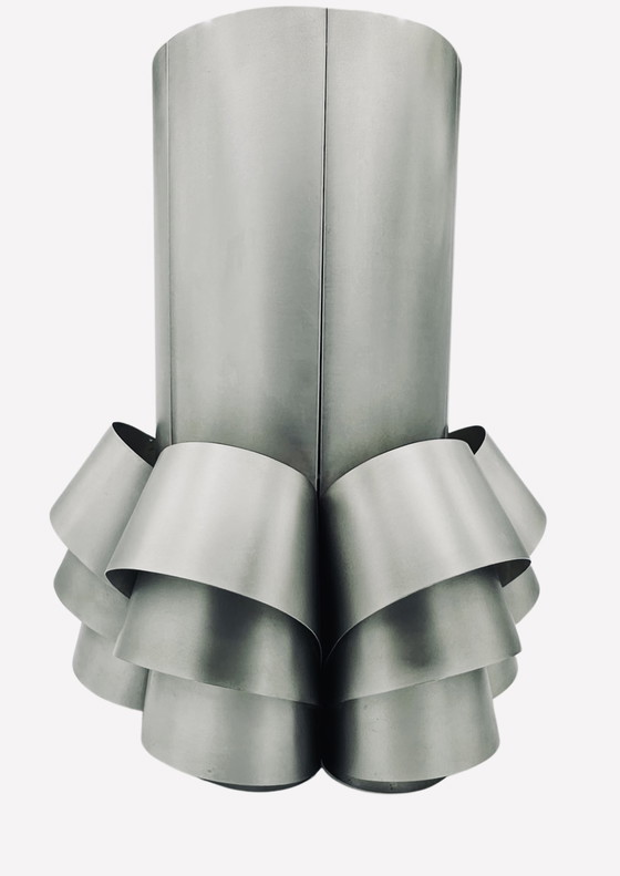 Image 1 of Thorsten Orrling aluminum pendant lamp for Hans-Agne Jakobsson - AB Markaryd, Sweden 60's