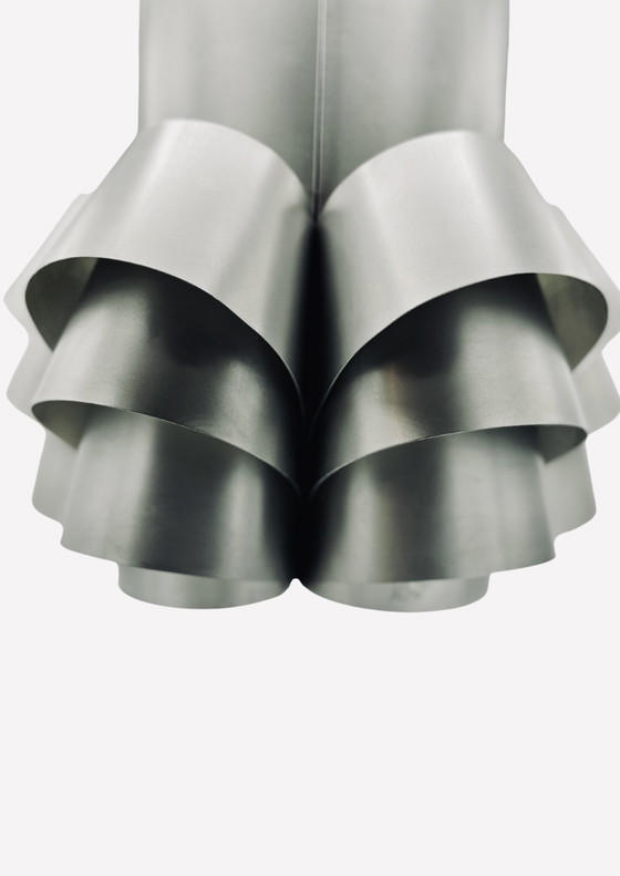 Image 1 of Thorsten Orrling aluminum pendant lamp for Hans-Agne Jakobsson - AB Markaryd, Sweden 60's