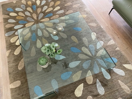 Fiam Neutra glass coffee table