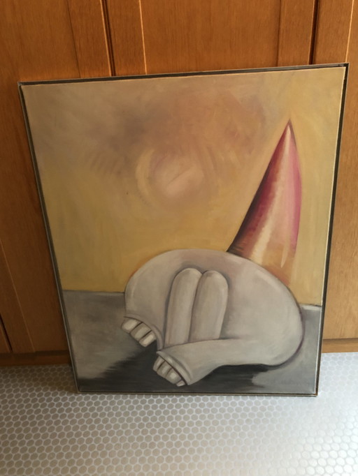 Painting From Secret Shelters , Alex Schalken '83