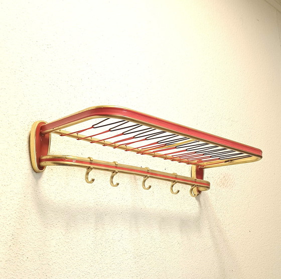 Image 1 of Fifties String Coat Rack