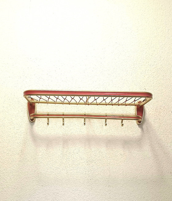 Image 1 of Fifties String Coat Rack