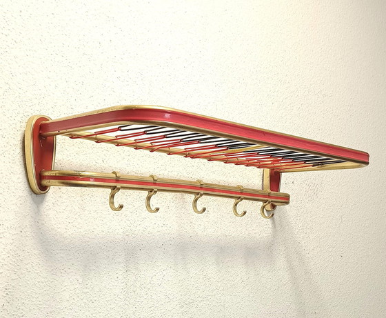 Image 1 of Fifties String Coat Rack