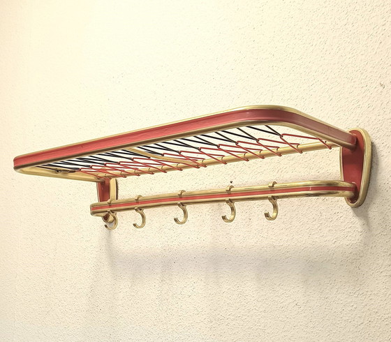 Image 1 of Fifties String Coat Rack