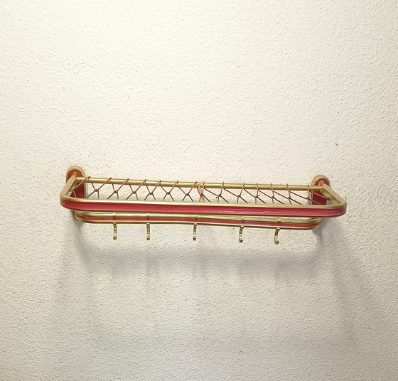 Image 1 of Fifties String Coat Rack