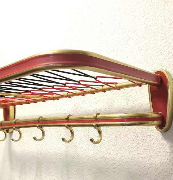 Image 1 of Fifties String Coat Rack