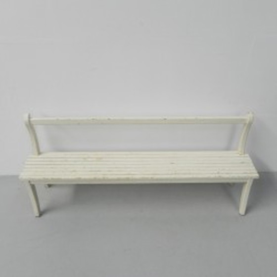 Image 1 of Wooden cafe bench 179 cm long 