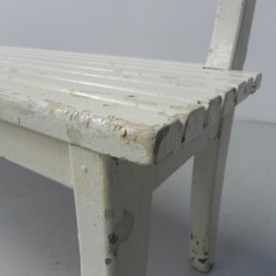 Image 1 of Wooden cafe bench 179 cm long 