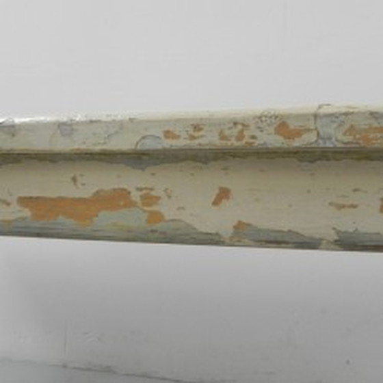 Image 1 of Banc de café en bois 179 cm de long