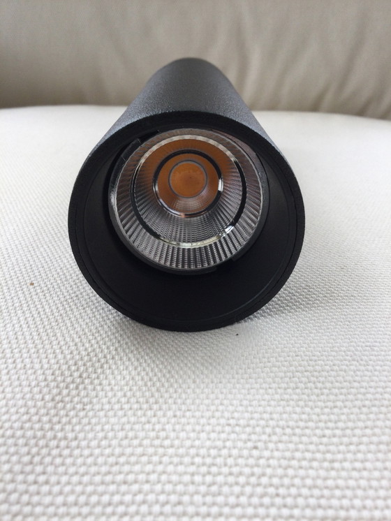 Image 1 of Panzeri Lola Black Surface-mounted Spotlights