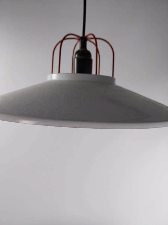 Image 1 of Midcenturymodern Scandinavian industrial pendant lamp. 