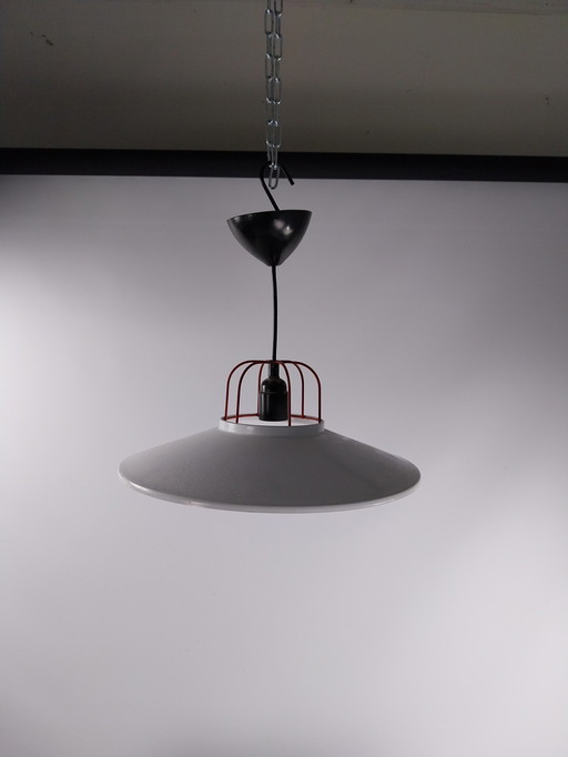 Midcenturymodern Scandinavian industrial pendant lamp. 