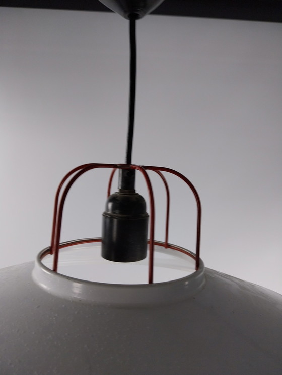 Image 1 of Midcenturymodern Scandinavian industrial pendant lamp. 