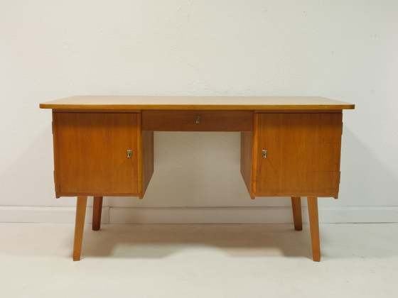 Image 1 of Vintage desk, office desk, 60s