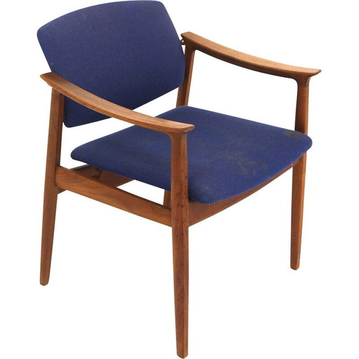 Vintage model 189 armchair in teak by Tove and Edvard Kindt-Larsen for France and Søn, Denmark 1960