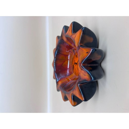 Posacenere vintage in ceramica a forma di stella, 1960