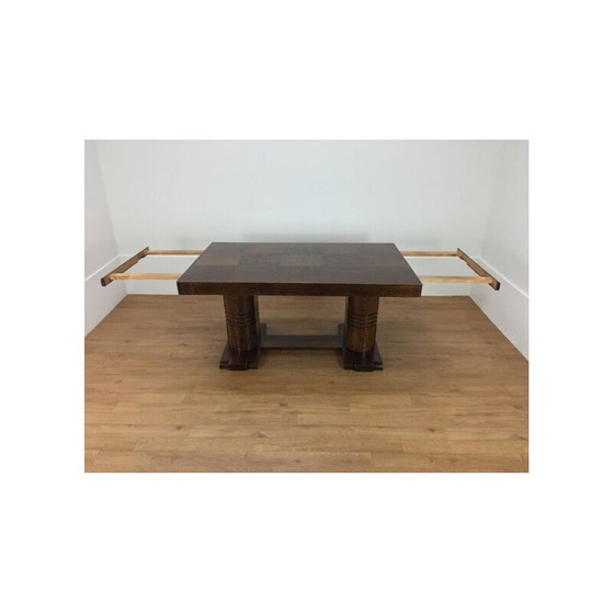 Image 1 of Vintage art deco table by Charles Dudouyt, France