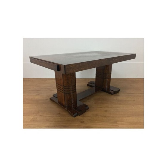 Image 1 of Vintage art deco table by Charles Dudouyt, France