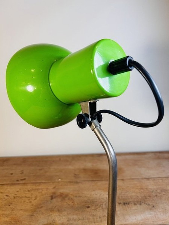 Image 1 of Apple Green Vintage Desk Lamp