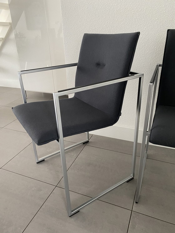 Image 1 of 4x Arco frame chairs