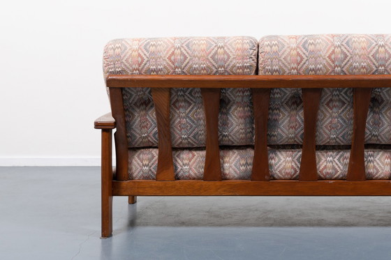 Image 1 of Minimalistic Italian Mid-Century Modern 3-seats architectural sofa, 1960’s