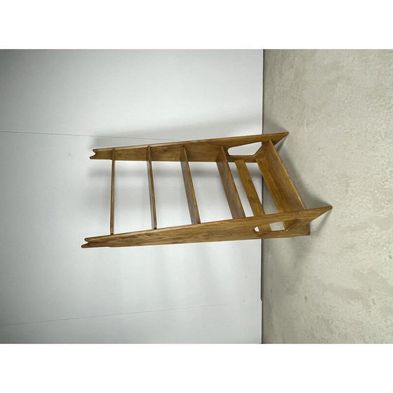 Image 1 of Vintage oak shelf by Pierre Cruège