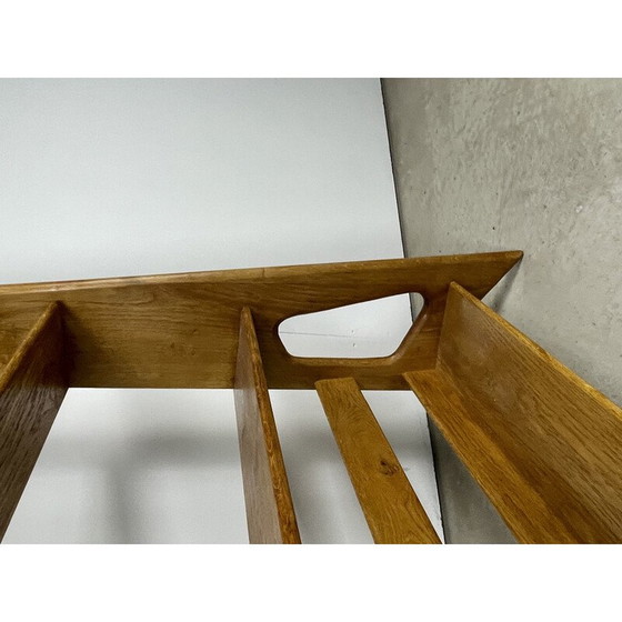 Image 1 of Vintage oak shelf by Pierre Cruège